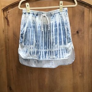 Cloth & Stone Acid Wash Skirt XS